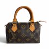 Louis Vuitton Speedy Mini HL Handbag Monogram Canvas and Strap