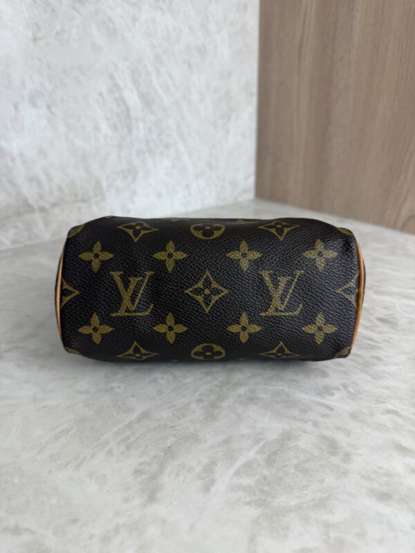 Louis Vuitton Speedy Mini HL Handbag Monogram Canvas and Strap