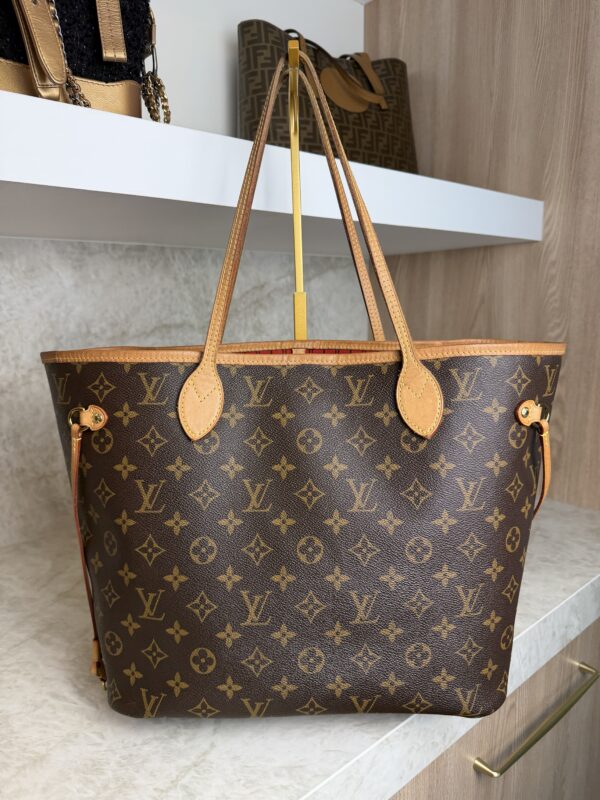 Louis Vuitton Monogrami Neverfull MM Cerise