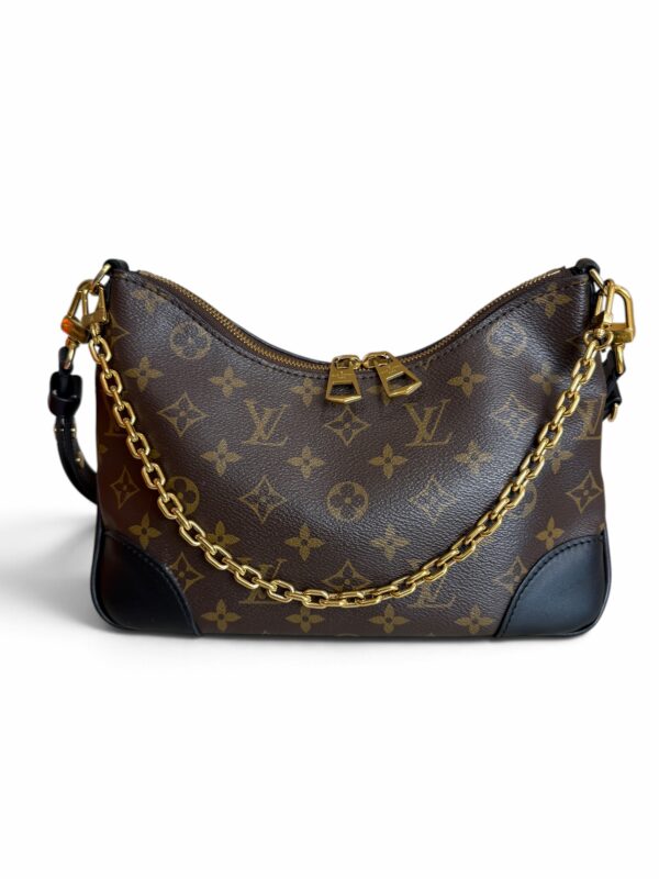 Louis Vuitton Monogram Boulogne NM Black