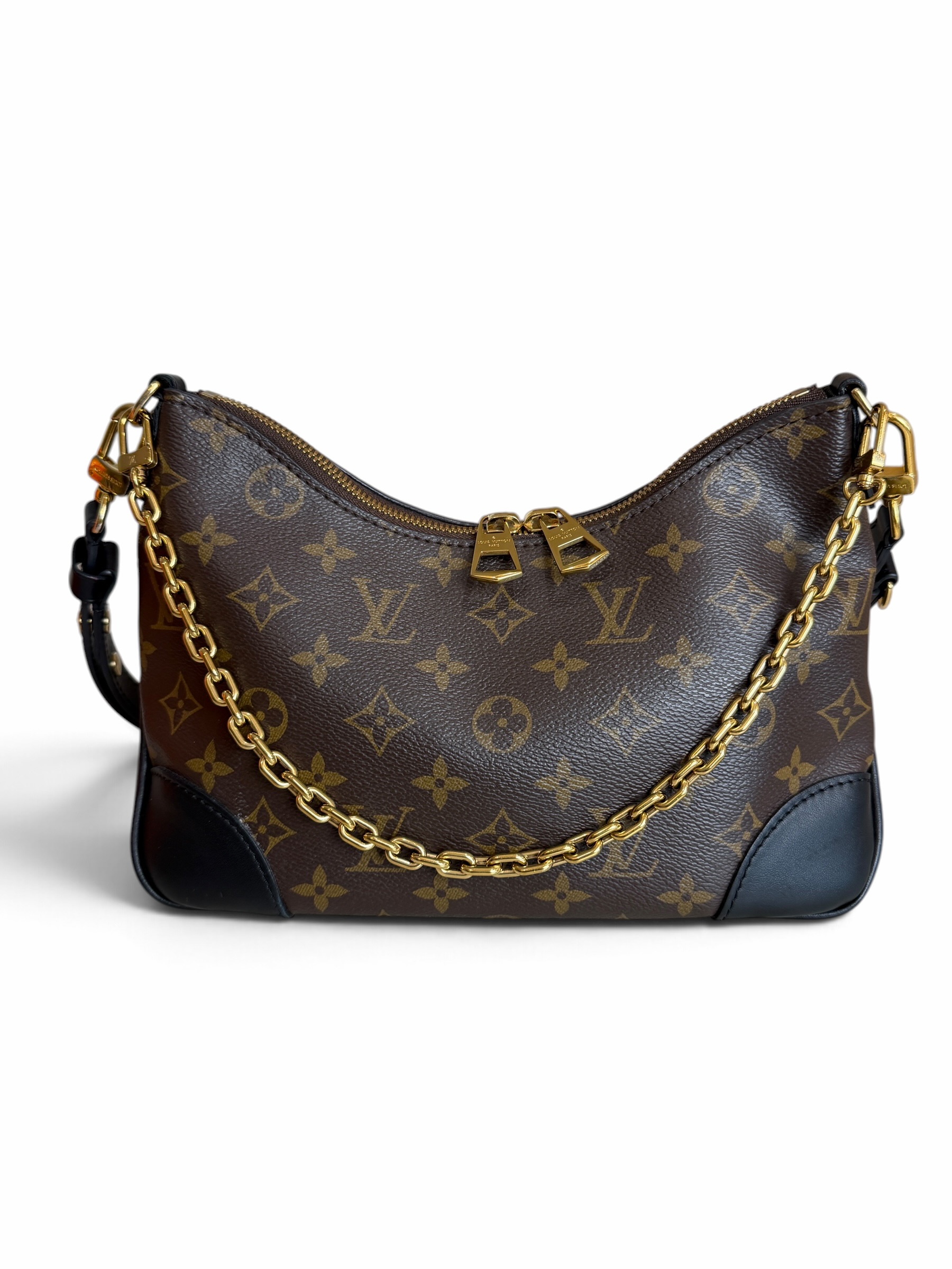 Louis Vuitton Monogram Boulogne NM Black