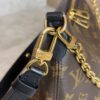 Louis Vuitton Monogram Boulogne NM Black