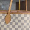 Louis Vuitton Damier Azur Neverfull MM Rose Ballerine