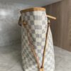Louis Vuitton Damier Azur Neverfull MM Rose Ballerine