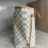 Louis Vuitton Damier Azur Neverfull MM Rose Ballerine