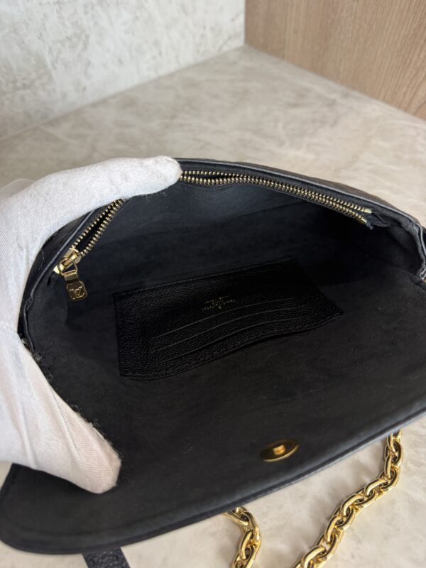 Louis Vuitton Wallet On Chain Ivy Empreinte Monogram Black