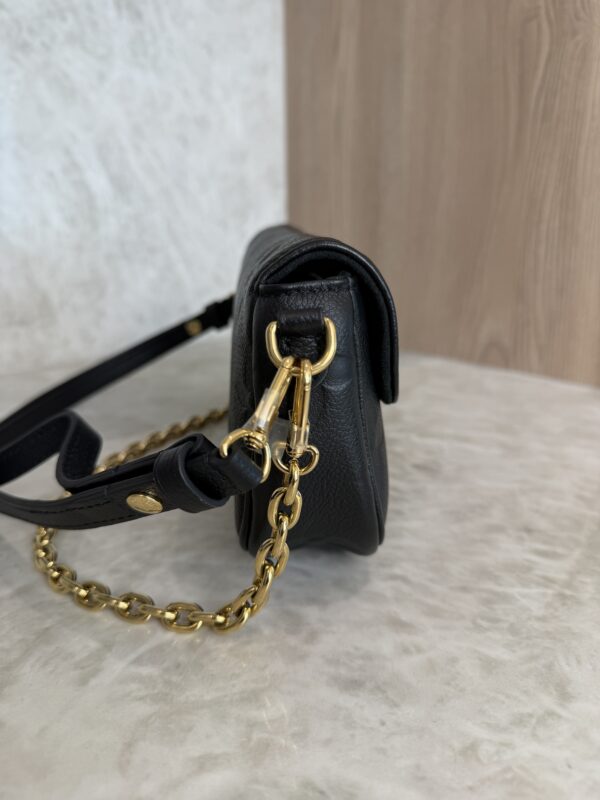 Louis Vuitton Wallet On Chain Ivy Empreinte Monogram Black
