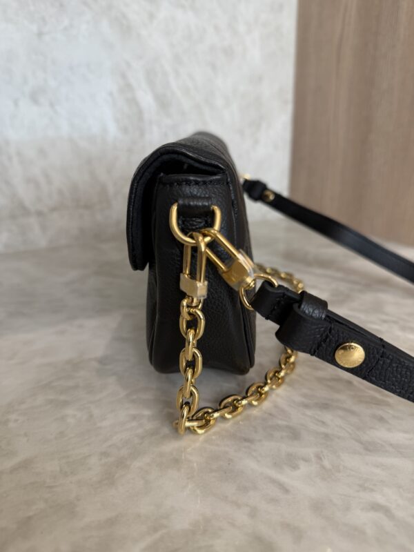 Louis Vuitton Wallet On Chain Ivy Empreinte Monogram Black