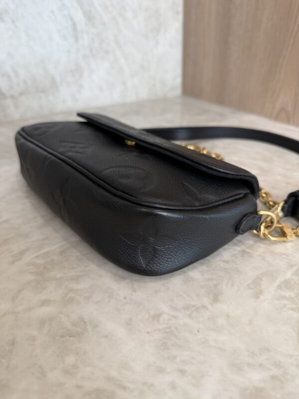 Louis Vuitton Wallet On Chain Ivy Empreinte Monogram Black
