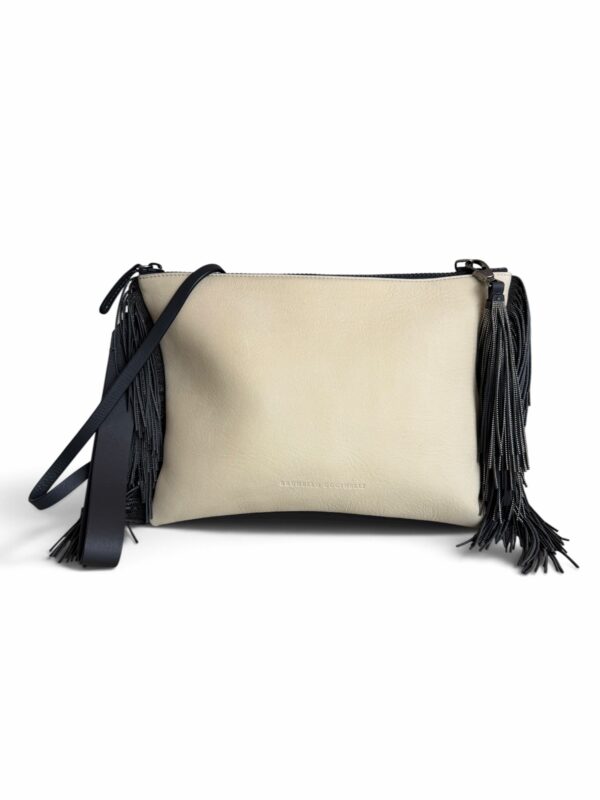 Brunello Cucinelli Monili Fringe Clutch