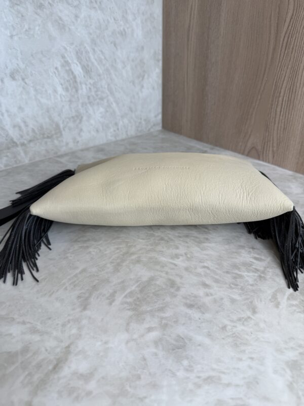 Brunello Cucinelli Monili Fringe Clutch