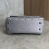 Chanel Iridescent Caviar Quilted Extra Mini Coco Handle Flap Purple