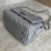 Chanel Iridescent Caviar Quilted Extra Mini Coco Handle Flap Purple