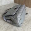 Chanel Iridescent Caviar Quilted Extra Mini Coco Handle Flap Purple