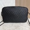 Saint Laurent (YSL) Quilted Monogram Victoire Camera Bag Black