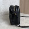 Saint Laurent (YSL) Quilted Monogram Victoire Camera Bag Black