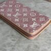 Louis Vuitton Denim Monogram Jacquard Zippy Wallet Pink