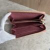 Louis Vuitton Denim Monogram Jacquard Zippy Wallet Pink