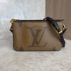 Louis Vuitton Double Zip Pochette Limited Edition Reverse Monogram Giant