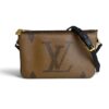 Louis Vuitton Double Zip Pochette Limited Edition Reverse Monogram Giant