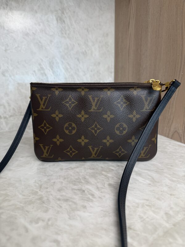 Louis Vuitton Double Zip Pochette Limited Edition Reverse Monogram Giant
