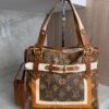 Louis Vuitton Limited Edition Monogram Tisse Rayures PM