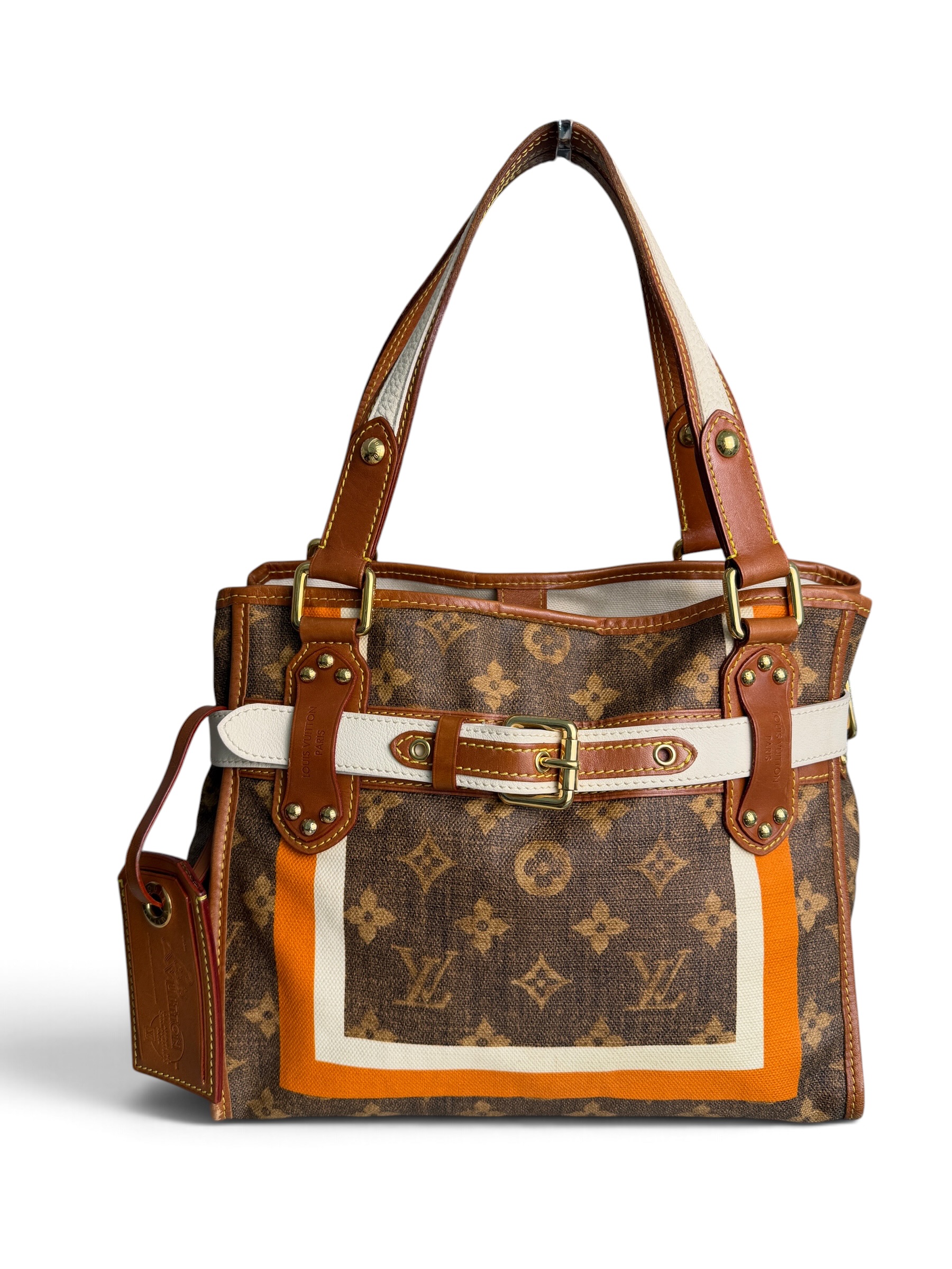 Louis Vuitton Limited Edition Monogram Tisse Rayures PM