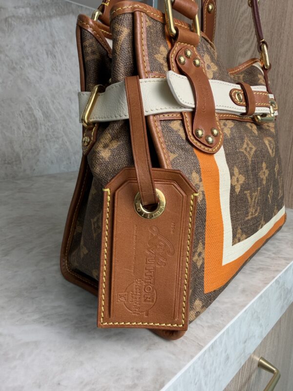 Louis Vuitton Limited Edition Monogram Tisse Rayures PM