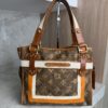 Louis Vuitton Limited Edition Monogram Tisse Rayures PM
