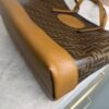 Fendi FF Logo Stamp Shopping Tote Zucca Coated Canvas Medium
