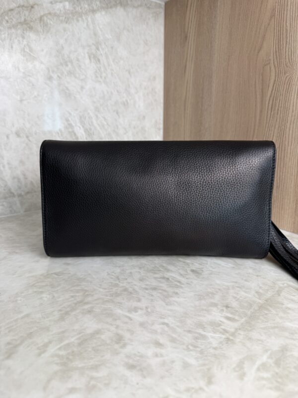Gucci Soho Clutch Leather Black