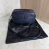 Saint Laurent (YSL) Quilted Monogram Victoire Camera Bag Navy
