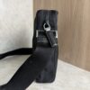Prada Re-Nylon/Saffiano Leather Shoulder Bag Black