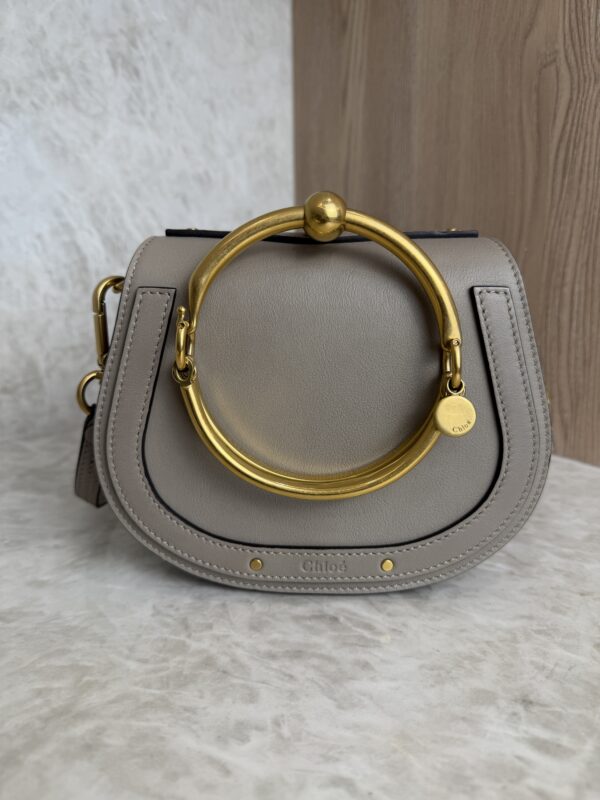 Chloe Calfskin Small Nile Bracelet Bag