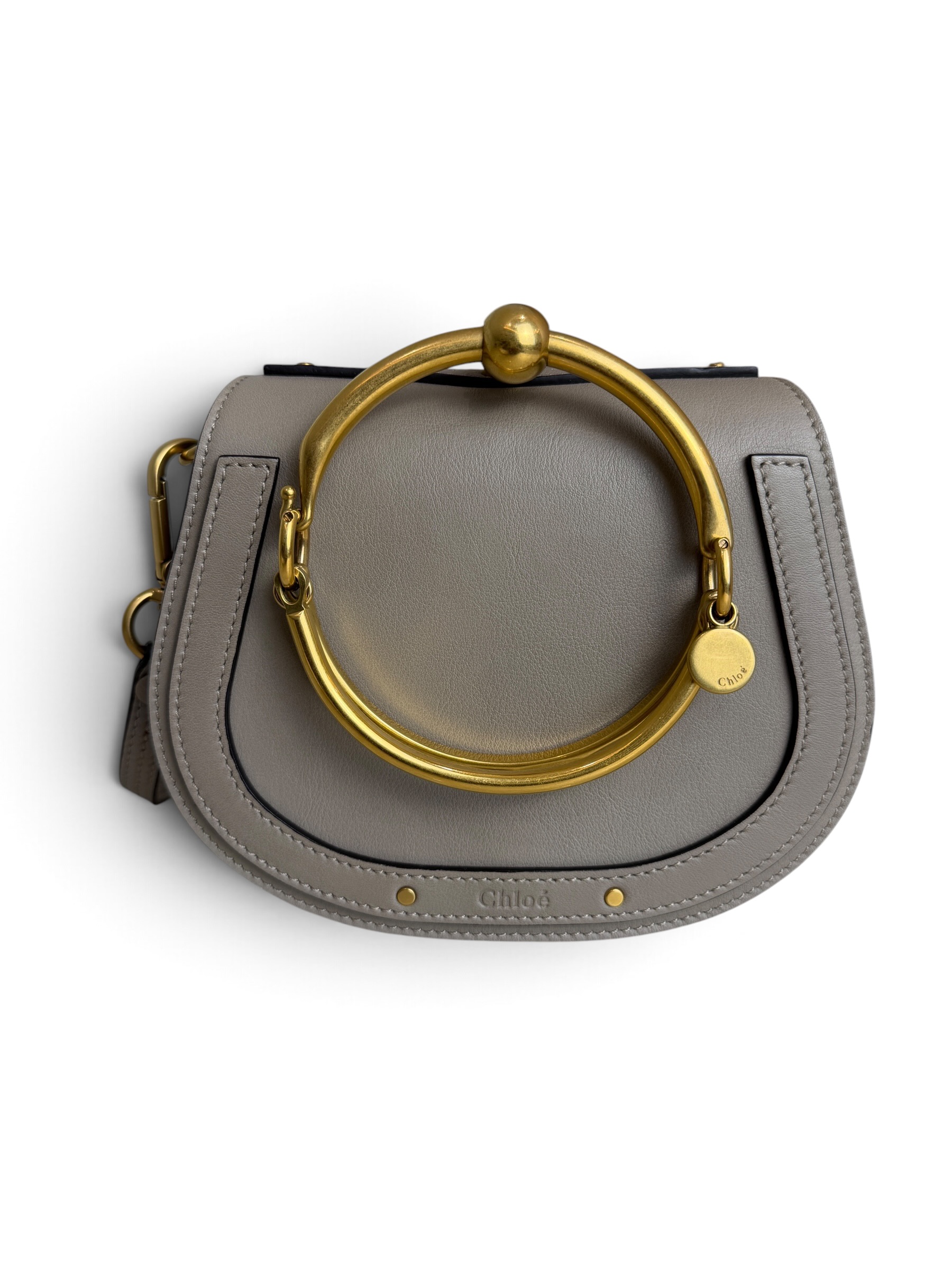 Chloe Calfskin Small Nile Bracelet Bag