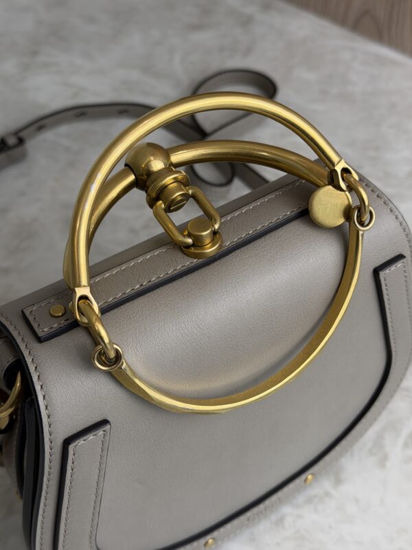 Chloe Calfskin Small Nile Bracelet Bag