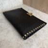 Valentino Gravani Rockstud Clutch Black