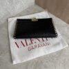 Valentino Gravani Rockstud Clutch Black