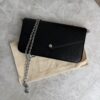 Louis Vuitton Epi Pochette Felicie Chain Wallet Noir