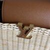 Louis Vuitton Capucines Bag Wicker with Leather BB
