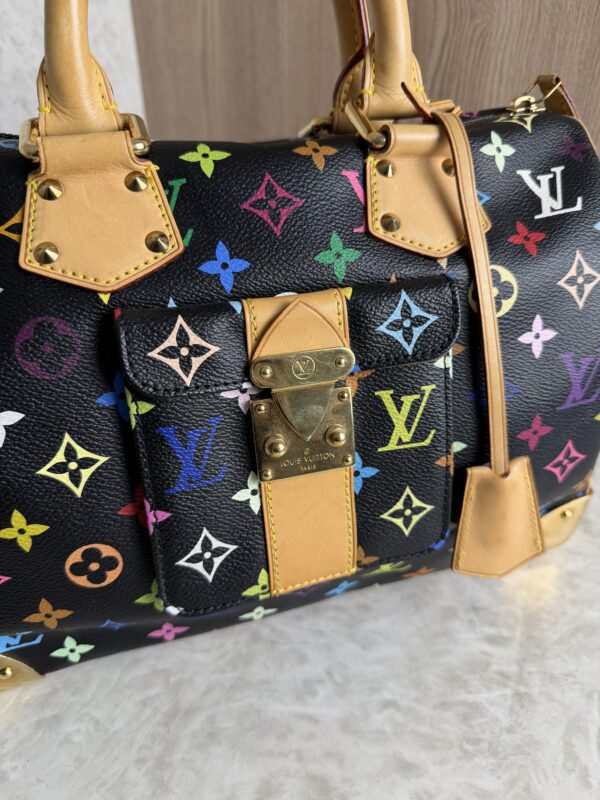 Louis Vuitton Monogram Multicolor Speedy 30 Noir
