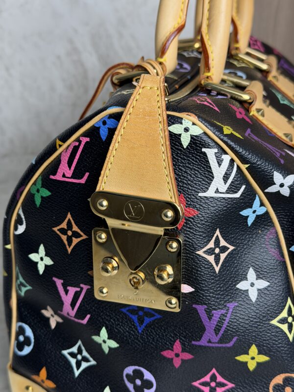 Louis Vuitton Monogram Multicolor Speedy 30 Noir