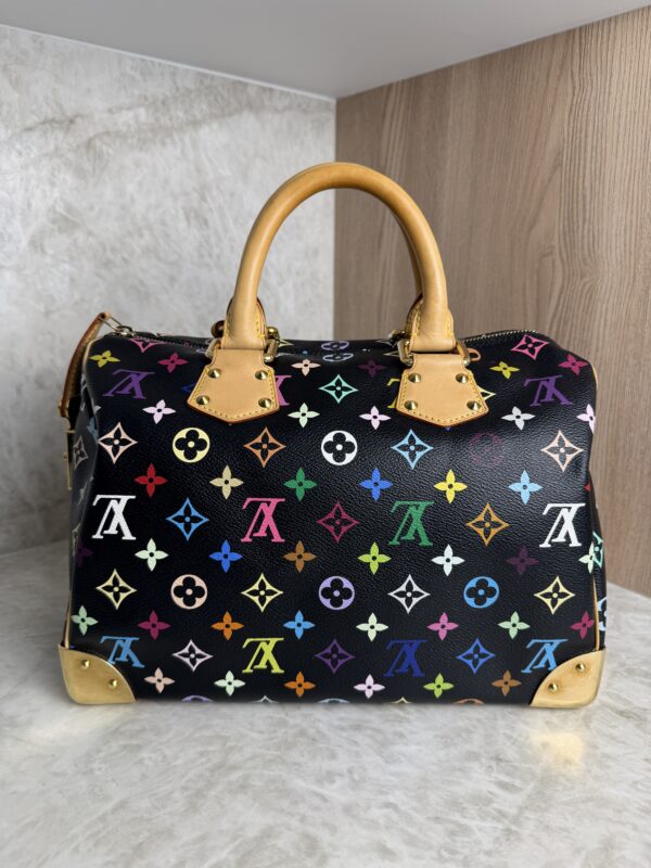 Louis Vuitton Monogram Multicolor Speedy 30 Noir