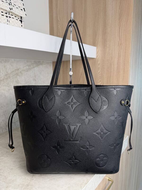 Louis Vuitton Empreinte Monogram Giant Neverfull MM Black