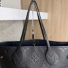 Louis Vuitton Empreinte Monogram Giant Neverfull MM Black