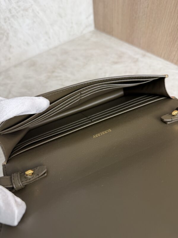 Burberry House Check Halton Wallet on Chain