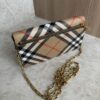 Burberry House Check Halton Wallet on Chain