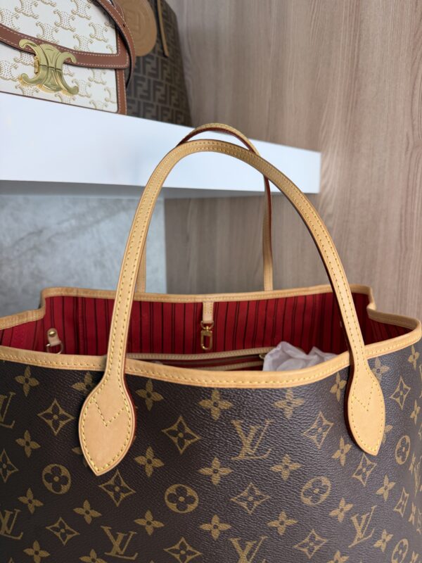 Louis Vuitton Monogram Neverfull GM Red NM