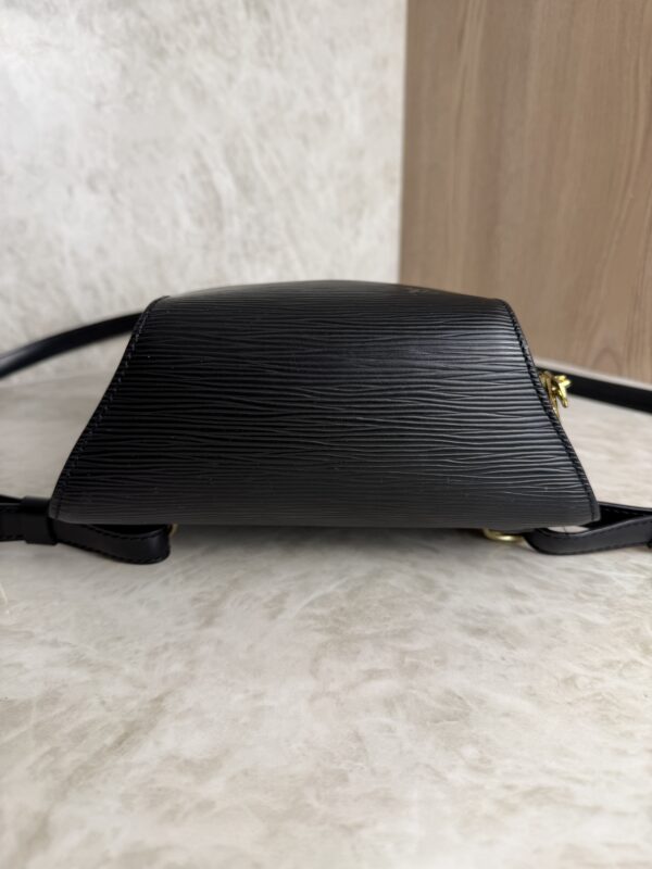 Louis Vuitton Mabillon Backpack Epi Leather Black