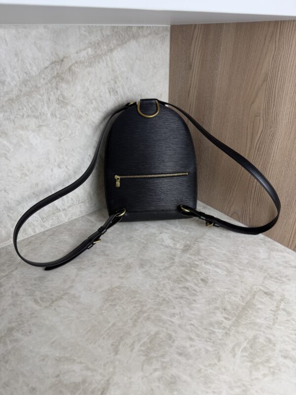 Louis Vuitton Mabillon Backpack Epi Leather Black